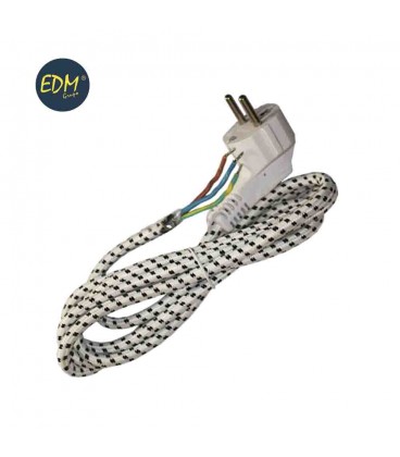 RECAMBIO CABLE PLANCHA 3X0,75 1,8M EDM