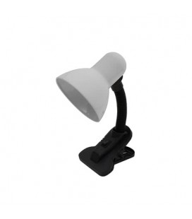 Flexo Dedalo Blanco 1xe27 Pinza 25x11x20
