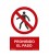 CARTEL PROHIBIDO EL PASO