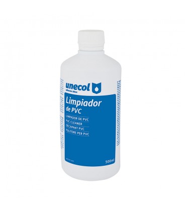 LIMPIADOR PVC, BOTELLA PLASTICO 500ml