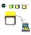 LINTERNA LED RECARGABLE CON USB E IMAN