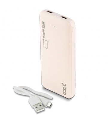 Bateria Externa 10.000mAh 2 USB Blanco