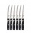 SET 6 unid. CUCHILLOS DE ACERO INOXIDABL