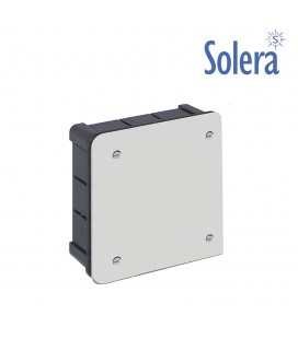 CAJA CUADRADA 100X100X45MM CON TORNILLOS