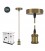 KIT COLGANTE VINTAGE ORO VIEJO