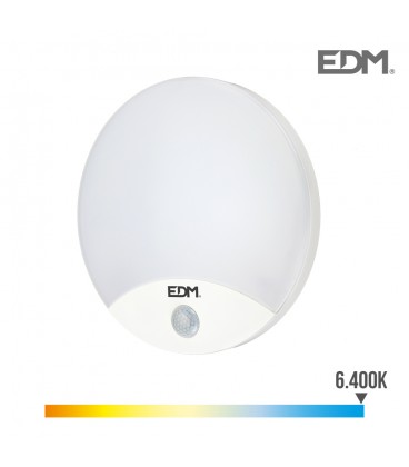 15W 6400K APLIQUE REDONDO EXTERIOR LED