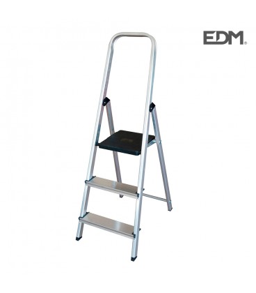 ESCALERA DOMESTICA ALUMINIO 3 PELDAÑOS