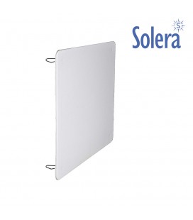 TAPA RECTANGULAR 160X100MM GARRA METAL