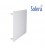 TAPA RECTANGULAR 160X100MM GARRA METAL