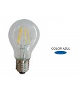 LAMPARA STANDARD FILAMENTO LED AZUL E27
