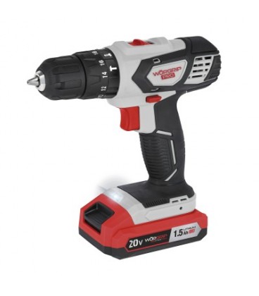 TALADRO PERCUTOR WORGRIP 20V 2 BATERÍAS 