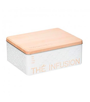 CAJA METALICA PARA INFUSIONES