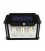 Aplique solar 3 bombillas LED de filam