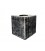 BASE CUBO CEMENTO GRIS OSCURO CON PORTAL