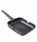 GRILL ALUMINIO FUNDIDO XYLAN 28 RAYADA
