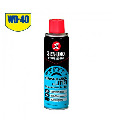 GRASA BLANCA DE LITIO 250ML 34453 3 EN 1