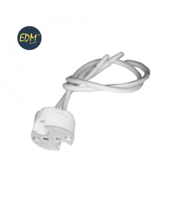 PORTALAMPARAS HALOGENO BI-PIN CBL. LARGO