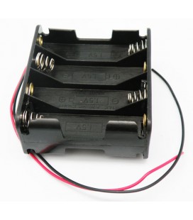 Portapilas para 8xR6, Cable