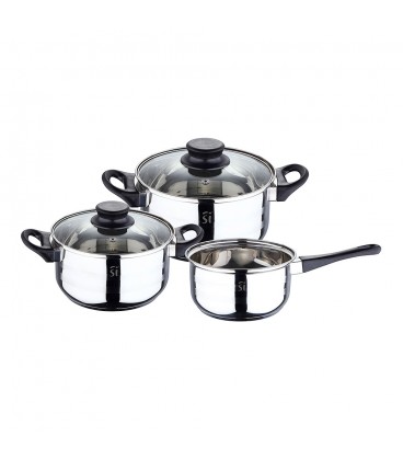 BATERIA 5uds ACERO INOX IND TOLEDO