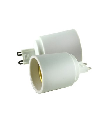 ADAPTADOR DE CASQUILLO G9 A E27 