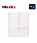 PACK 6 FIELTROS BLANCO SINT ADHES. 31X31