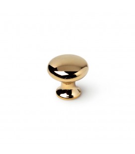 4 POMOS REDONDOS PARA MUEBLE ORO