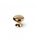 4 POMOS REDONDOS PARA MUEBLE ORO