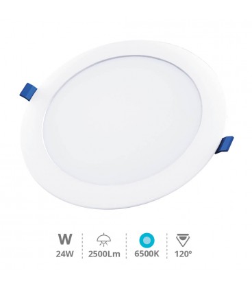 Downlight empotrable LED redondo Belur