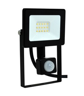 FOCO EXTERIOR LED 10W CON SENSOR