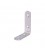 ANGULO ACERO INOX 60x16x2mm