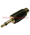 3.5mm MONO MACHO - RCA HEMBRA