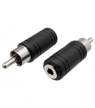 RCA MACHO - 3.5mm ESTEREO HEMBRA