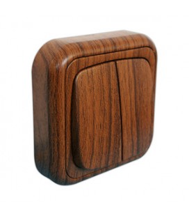 Doble interruptor de superficie