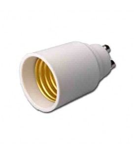 ADAPTADOR DE CASQUILLO GU10 A E27 