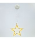 Estrella colgante de navidad LED 3xAAA