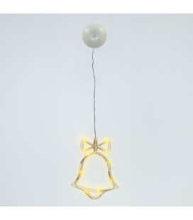 Campana colgante de navidad LED 3xAAA