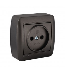 BASE FIJA 2P 16A 250V DE SUPERFICIE