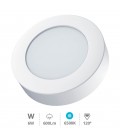 Downlight Sup. LED Redondo 6W 6500K