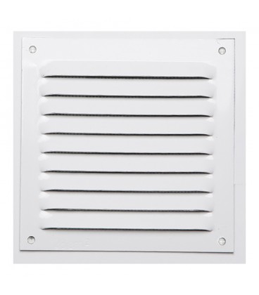 100X100MM REJILLA S/BORDE ALUM 0.6 BL