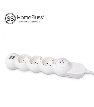 Base multiple 3T + 2 USB + Int. 1.40M