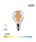 ESFERICA LED FILAM. 4.5W E14 CRISTAL VI