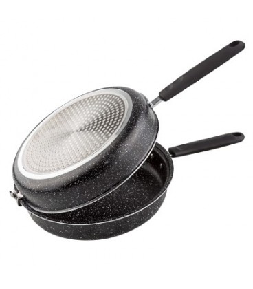 SARTEN DOBLE TORTILLA INDUCCION 26cm