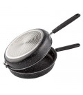 SARTEN DOBLE TORTILLA INDUCCION 26cm