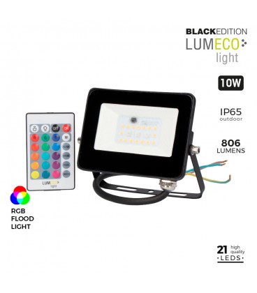 FOCO PROYECTOR LED RGB 10W 806 LUMEN LUM