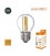 ESFERICA LED FILAM. CLARA 4W E14 CALIDA