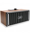 Altavoz Música Bluetooth Retro Negro