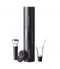 Set sacacorchos automático con tapón