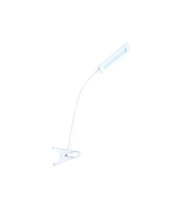 Flexo Led Pinza 6W LC Blanco