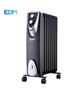 RADIADOR SIN ACEITE 8 ELEMENTOS 1500W