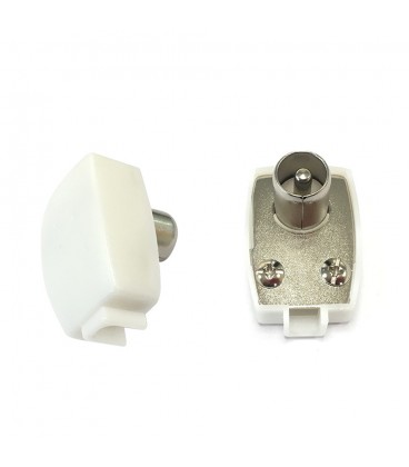 CONECTOR MACHO ACODADO 13mm